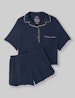 Women's Downtime Pullover Pajama Top & Short Set Image