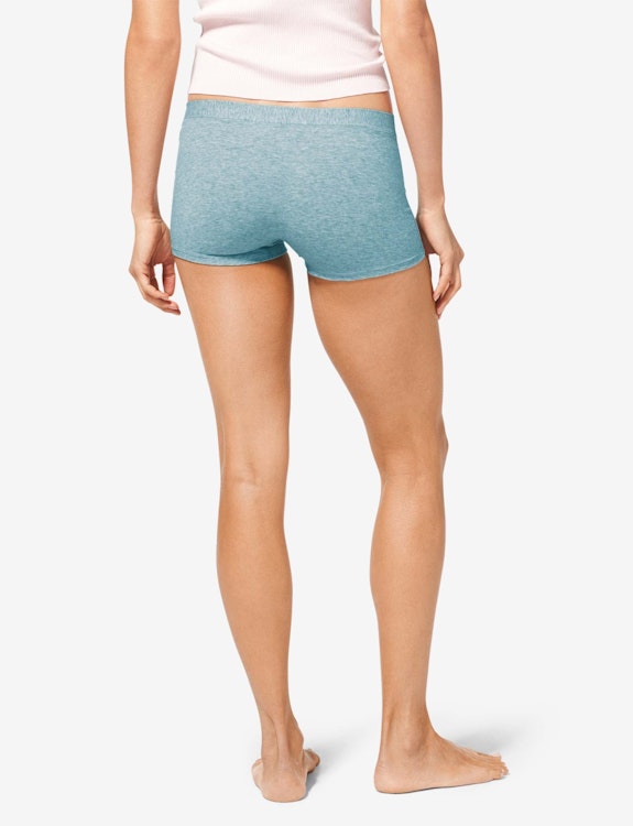 Women's Cool Cotton Boyshort, Solid Heather Women's Cool Cotton Boyshort, Solid Heather