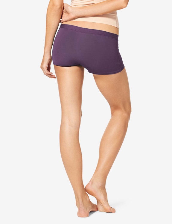 Women's Second Skin Boyshort, Solid Women's Second Skin Boyshort, Solid