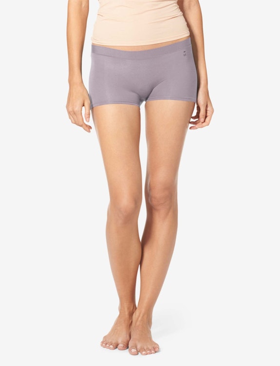 Women's Second Skin Boyshort, Solid Women's Second Skin Boyshort, Solid