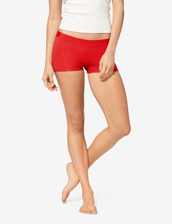 Women's Second Skin Boyshort, Solid Women's Second Skin Boyshort, Solid