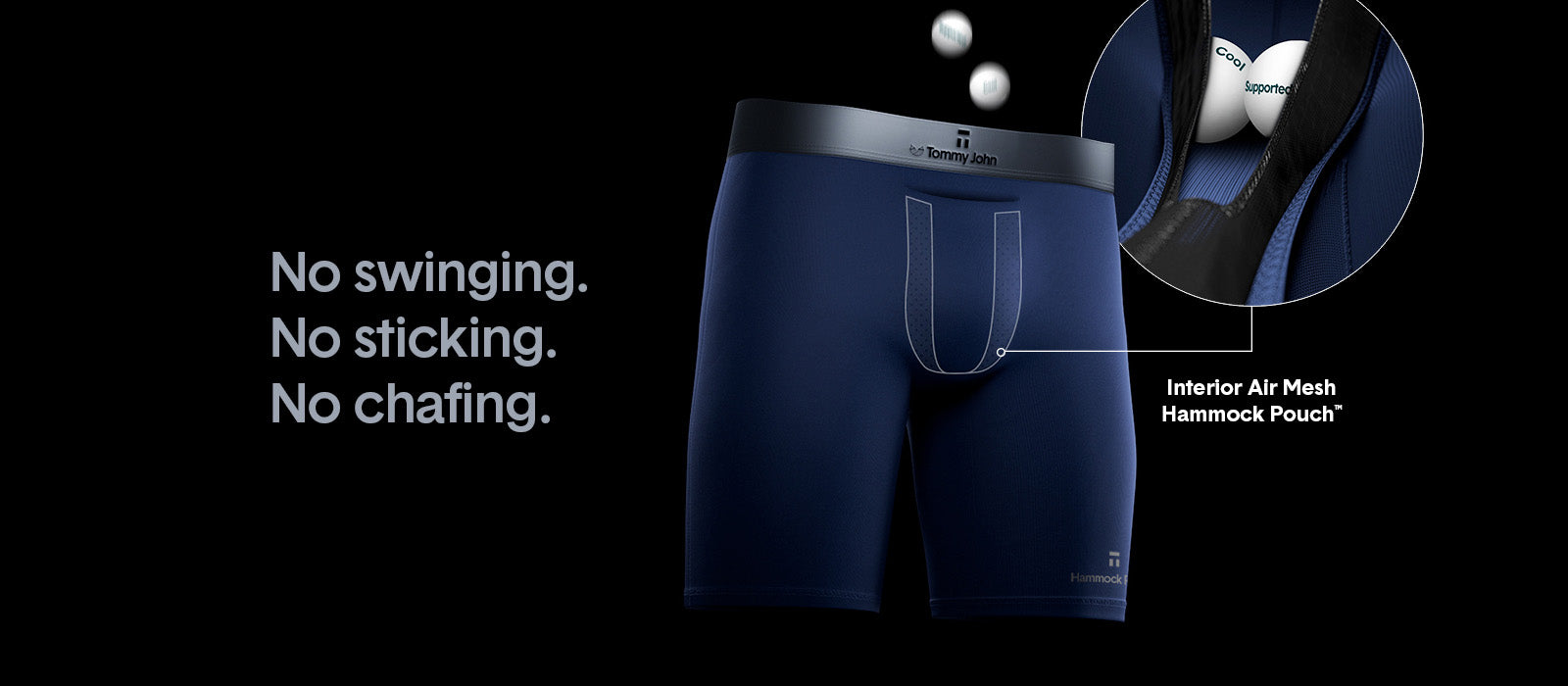 tommy john underwear material