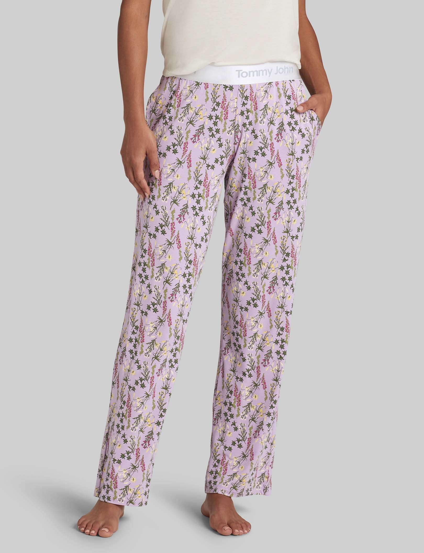 Women's Lounge Pajama Pants - Casual Sleepwear Leopard Skin Drawstring  Pants Wide Leg for Outing Exercises Womens