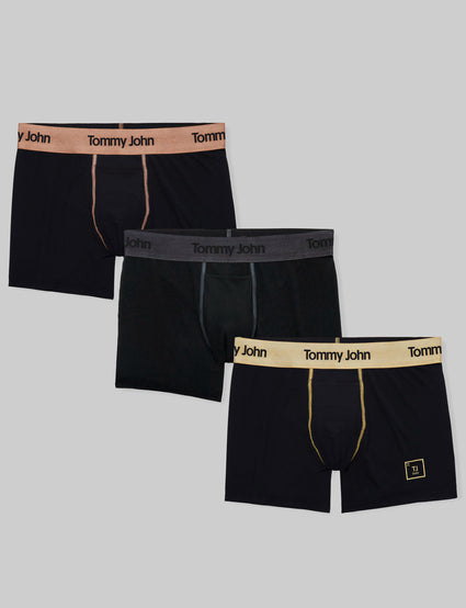 New Tommy John Second Skin Men's Boxer Brief Underwear Large – St