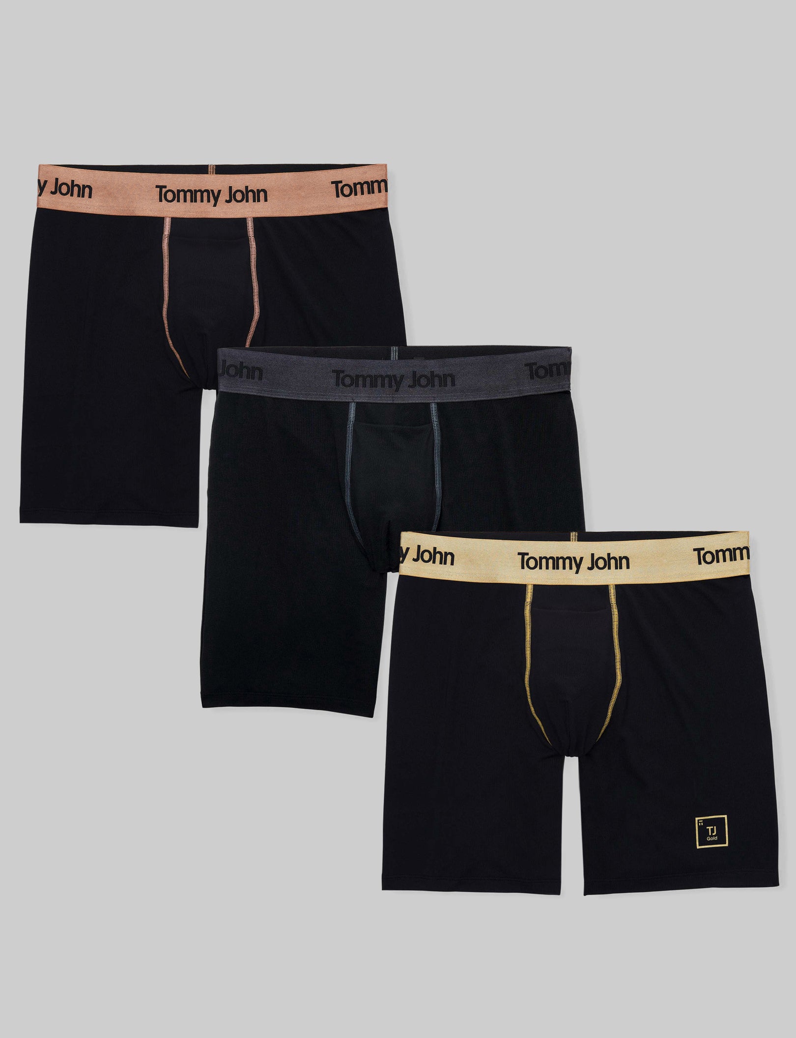Second Skin Mid-Length Boxer Brief 6 (3-Pack) – Tommy John
