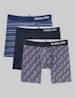Cool Cotton Mid-Length Boxer Brief 6" (3-Pack)