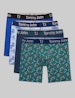 TJ Cotton Stretch Mid-Length Boxer Brief 6” (4-Pack)
