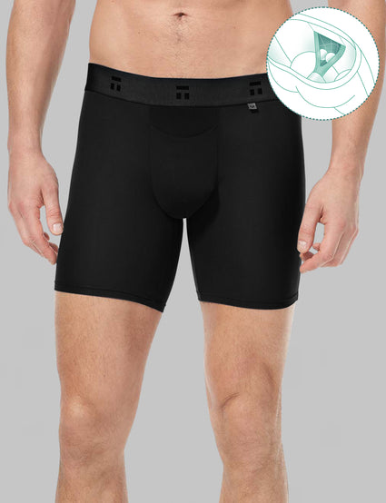 Detachable Bugle Pouch Panties For Men Low Rise Lining Boxer Short