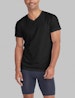 Cool Cotton High V-Neck Modern Fit Undershirt Image