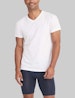 Cool Cotton High V-Neck Modern Fit Undershirt Image