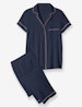 Women's Short Sleeve Top & Pant Pajama Set