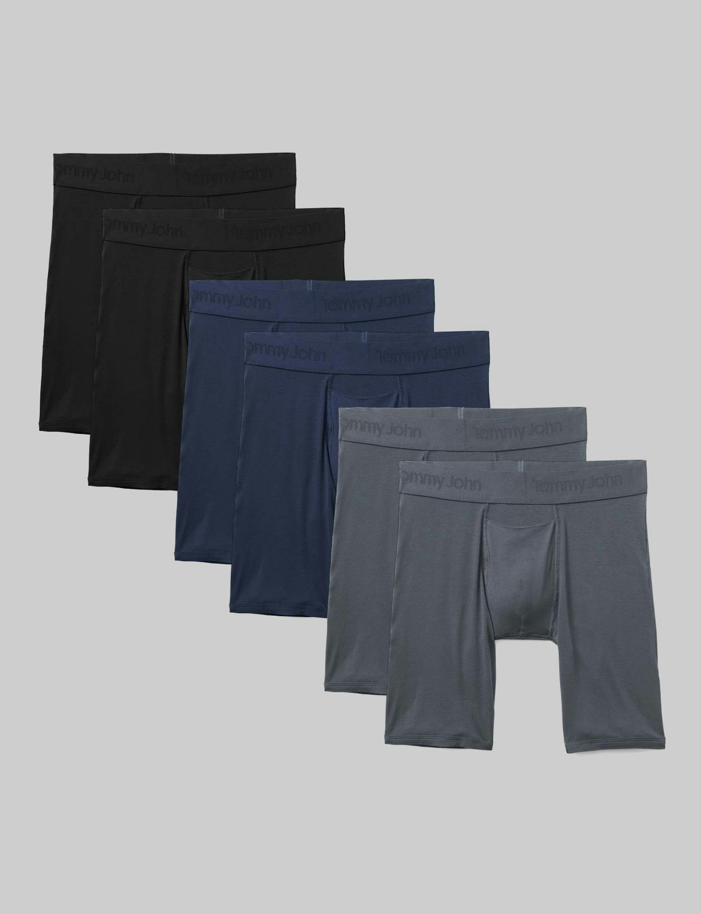  Tommy John Men's Boxer Brief 8” - 4 pack - Underwear