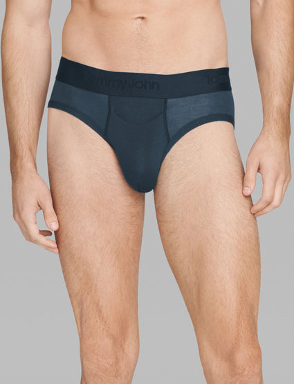 Men's Tommy John Second Skin Boxer Brief Striped Pattern Underwear SIZE XL  NEW - Helia Beer Co