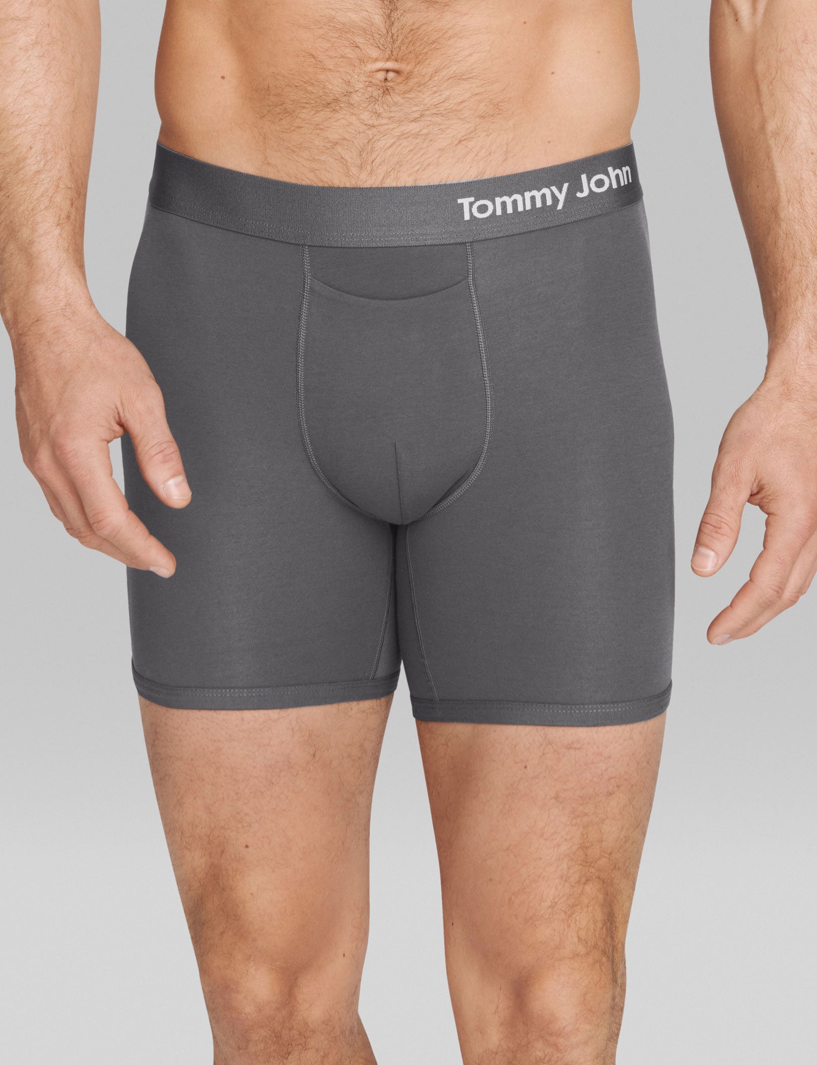 Tommy John Cool Cotton Mid Length 6 In. Boxer Briefs, Underwear, Clothing  & Accessories