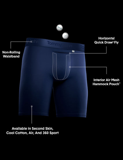 Tommy John Underwear  Mens Second Skin Hammock Pouch™ Mid-Length