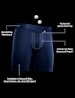 Air Hammock Pouch™ Mid-Length Boxer Brief 6" (3-Pack)